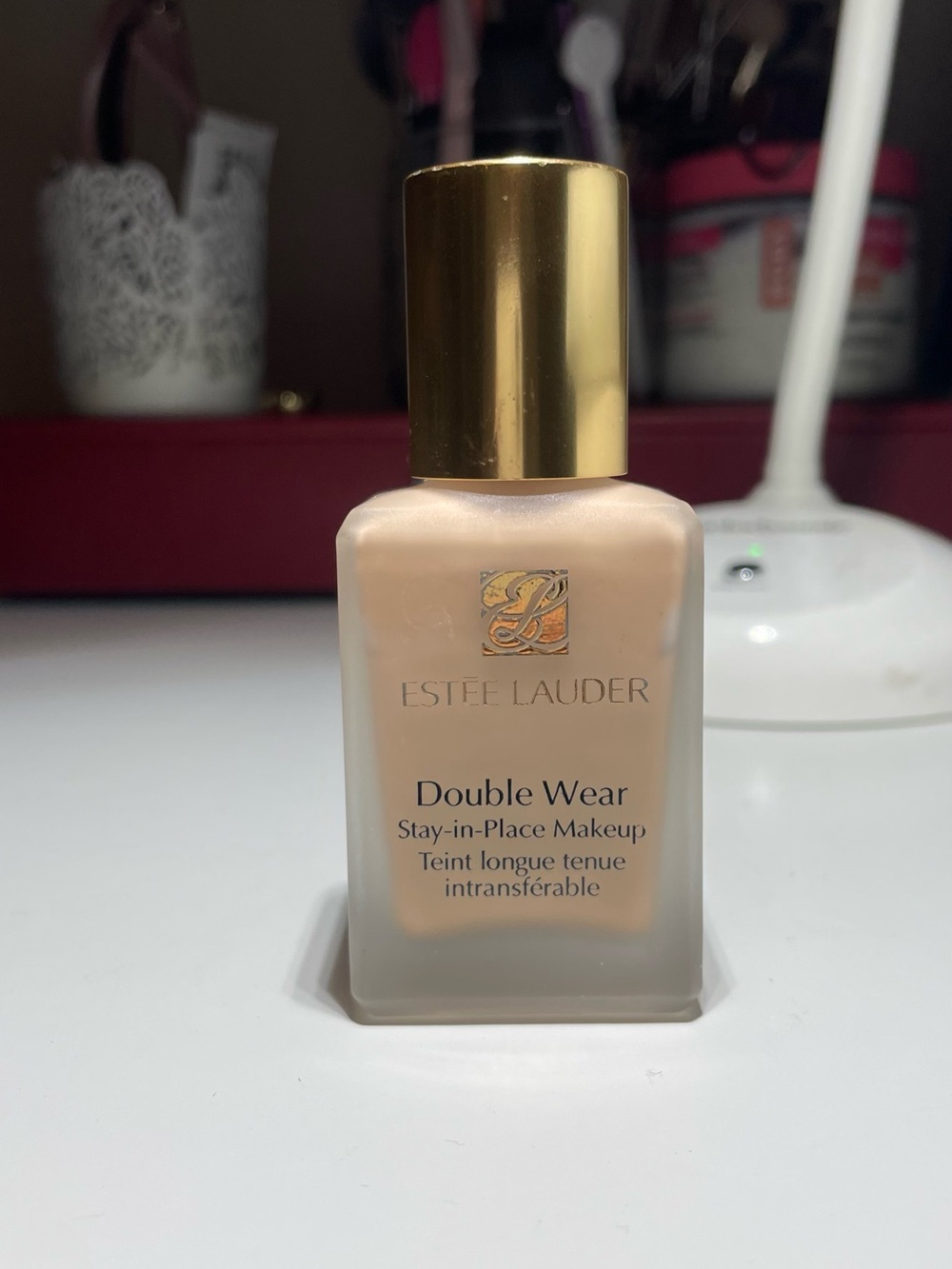 Estee Lauder Double Wear Liquid Foundation - Beige with Gold Cap